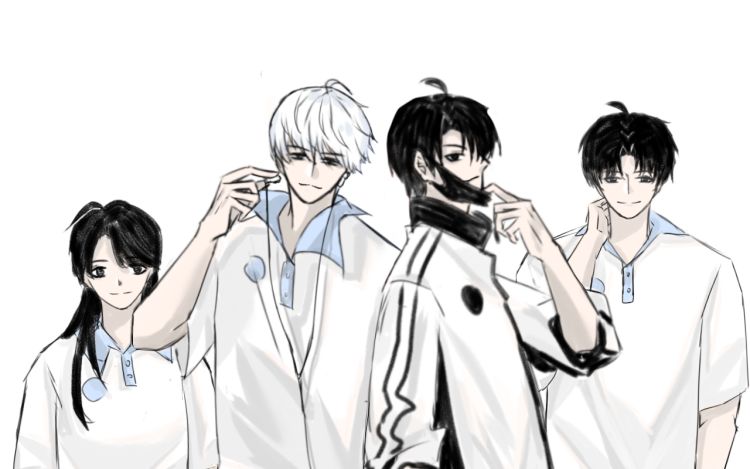 混吃等死的那三年 想看强强无cp 漫画封面